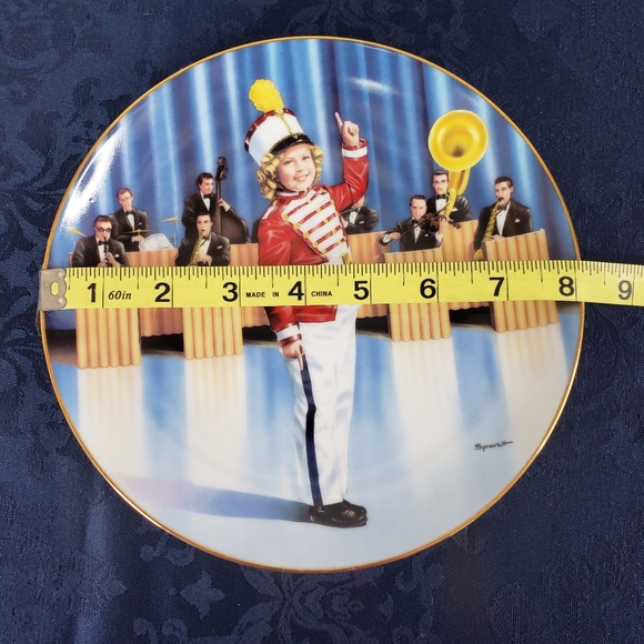 Danbury Mint Collectors Plate Shirley Temple Poor Little Rich Girl Vintage - Picture 5 of 11